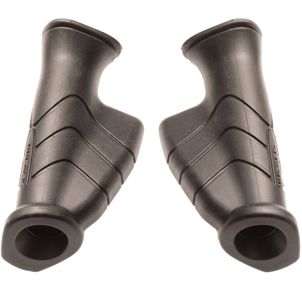 Set of 2 Black Handlegrips for BRP Seadoo Spark RXP RXT (OEM: 277001946, 277001624)