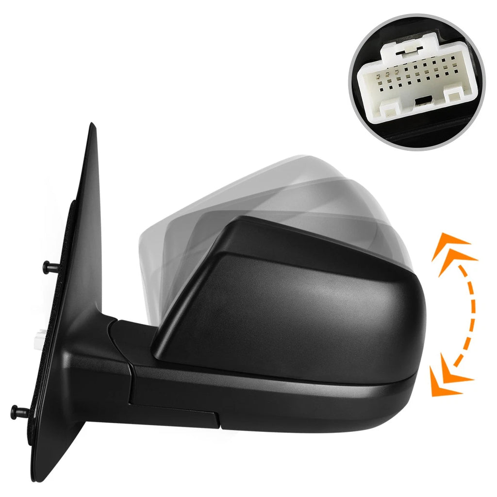 OE Style Powered Adjustable Side View Door Mirror Left for Tundra/Sequoia (2007–2013)