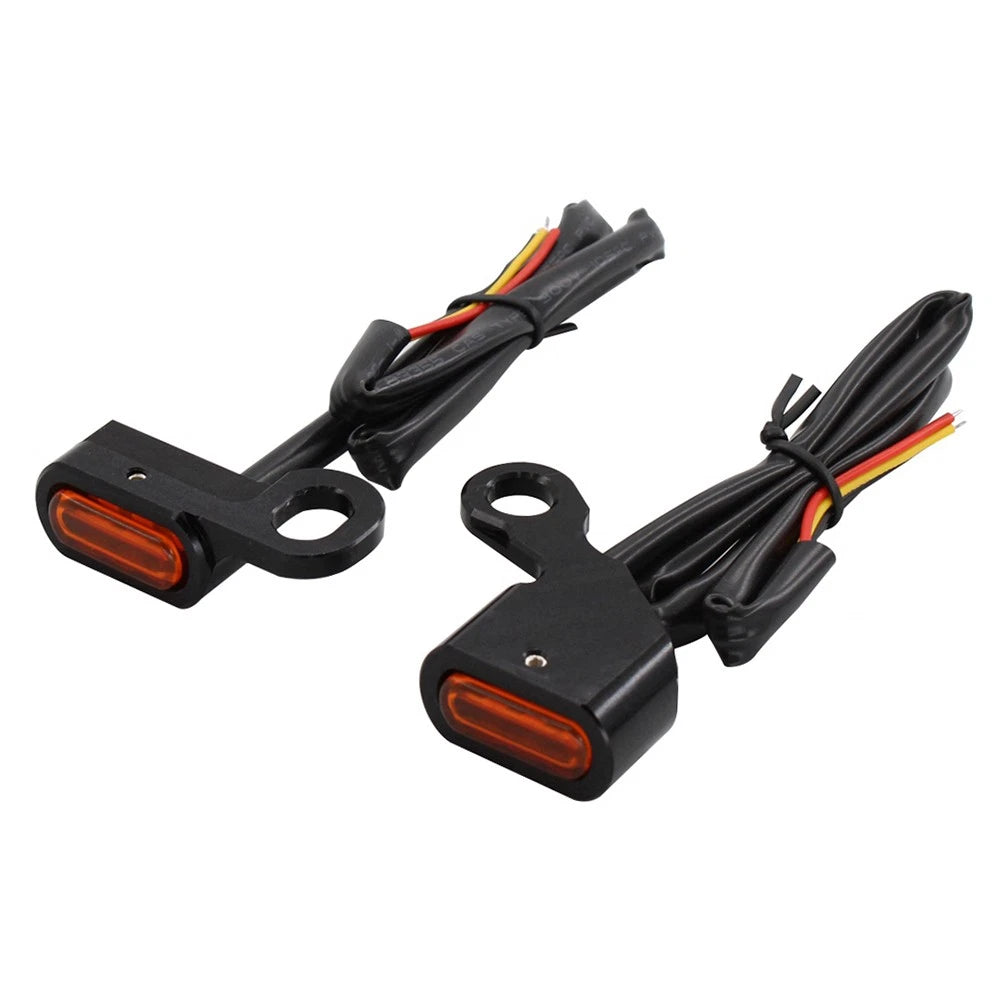 Pair Mini LED Front Turn Signals for Harley Sportster S (2021–2023)