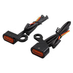 Pair Mini LED Front Turn Signals for Harley Sportster S (2021–2023)