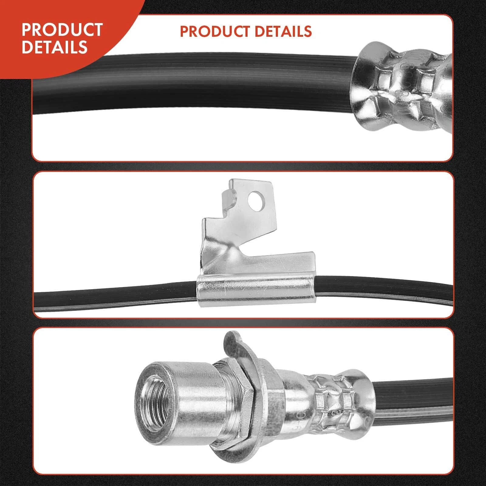 Front Left Brake Hydraulic Hose for Chevy Blazer (1998-2000)