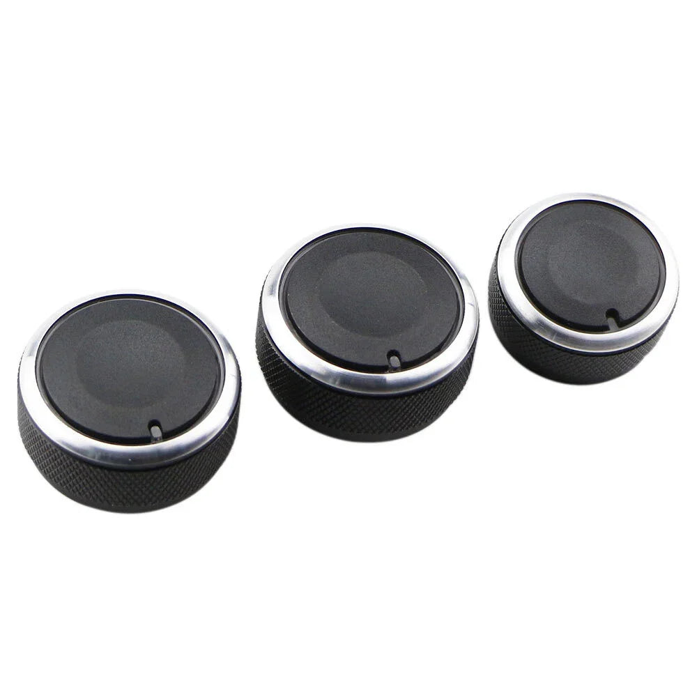 3 x Climate Control Switch Knob Set for Chevrolet Aveo (2004-2011)