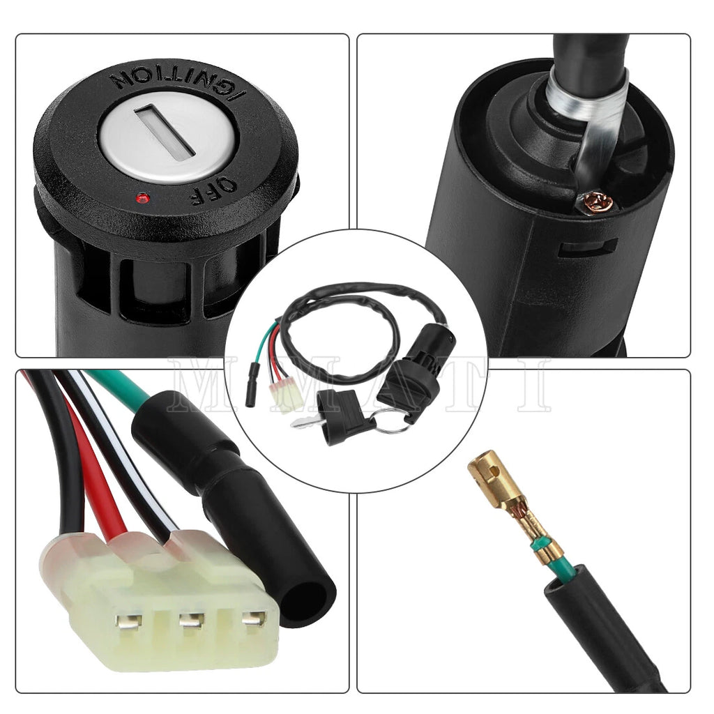 Ignition Key Switch for Honda TRX200 TRX200D (1990–1997)
