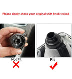 Gear Knob & Leather Dust Boot Cover for Ford Focus Mk2 2005-2012 6 Speed