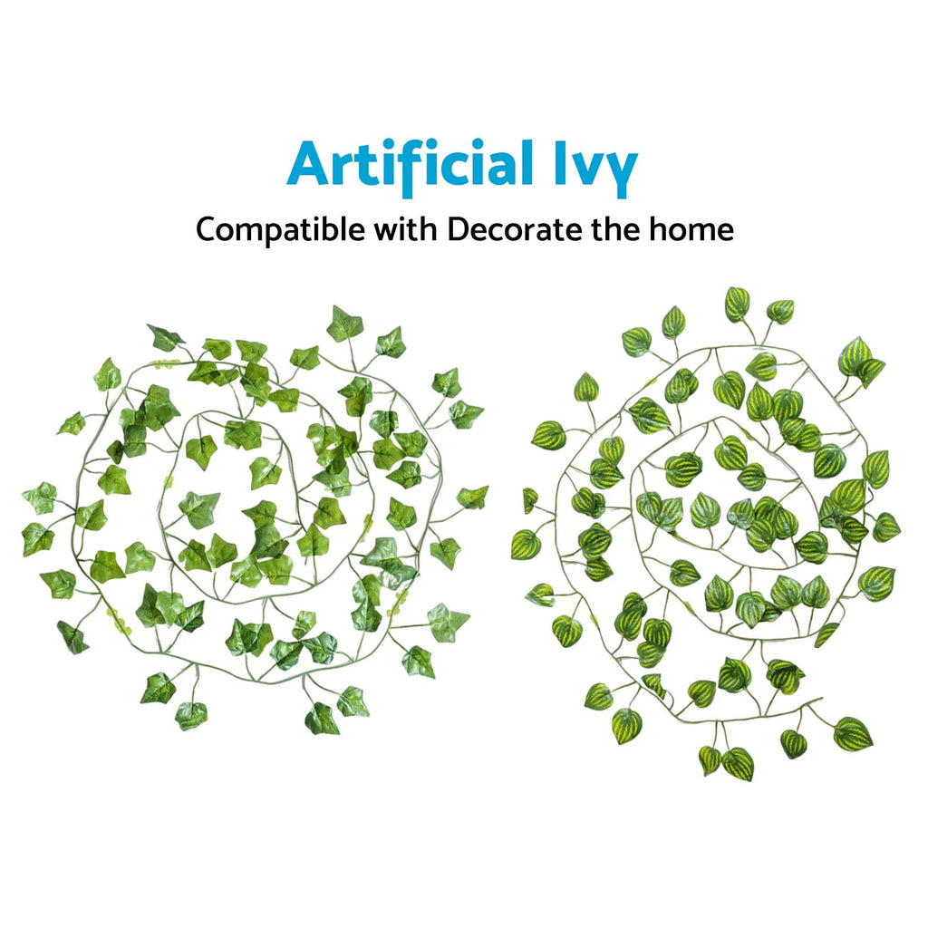 Artificial Ivy Vine Garland for Party Decorations (12x2M)