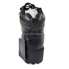 Derringer Unik Women's Leather Short Motorcycle Boots Black 7.5 (12020)