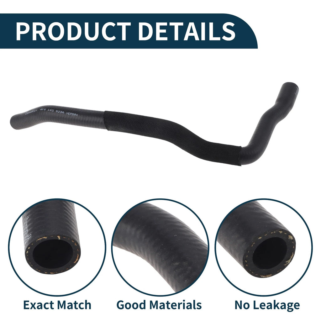 Radiator Hose for Audi A6 Quattro (2009–2011) 4F0145923A Rubber Lower