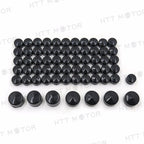 63pcs Black Caps Cover Kit for Harley Sportster (2004–2015)