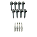 Set of 8 NGK Ignition Coils & Iridium Spark Plugs for LX570 Tundra (2007–2021)