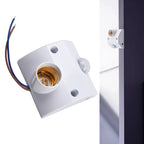 PIR Motion Sensor Light Socket for E27 Bulb (AC110-240V)