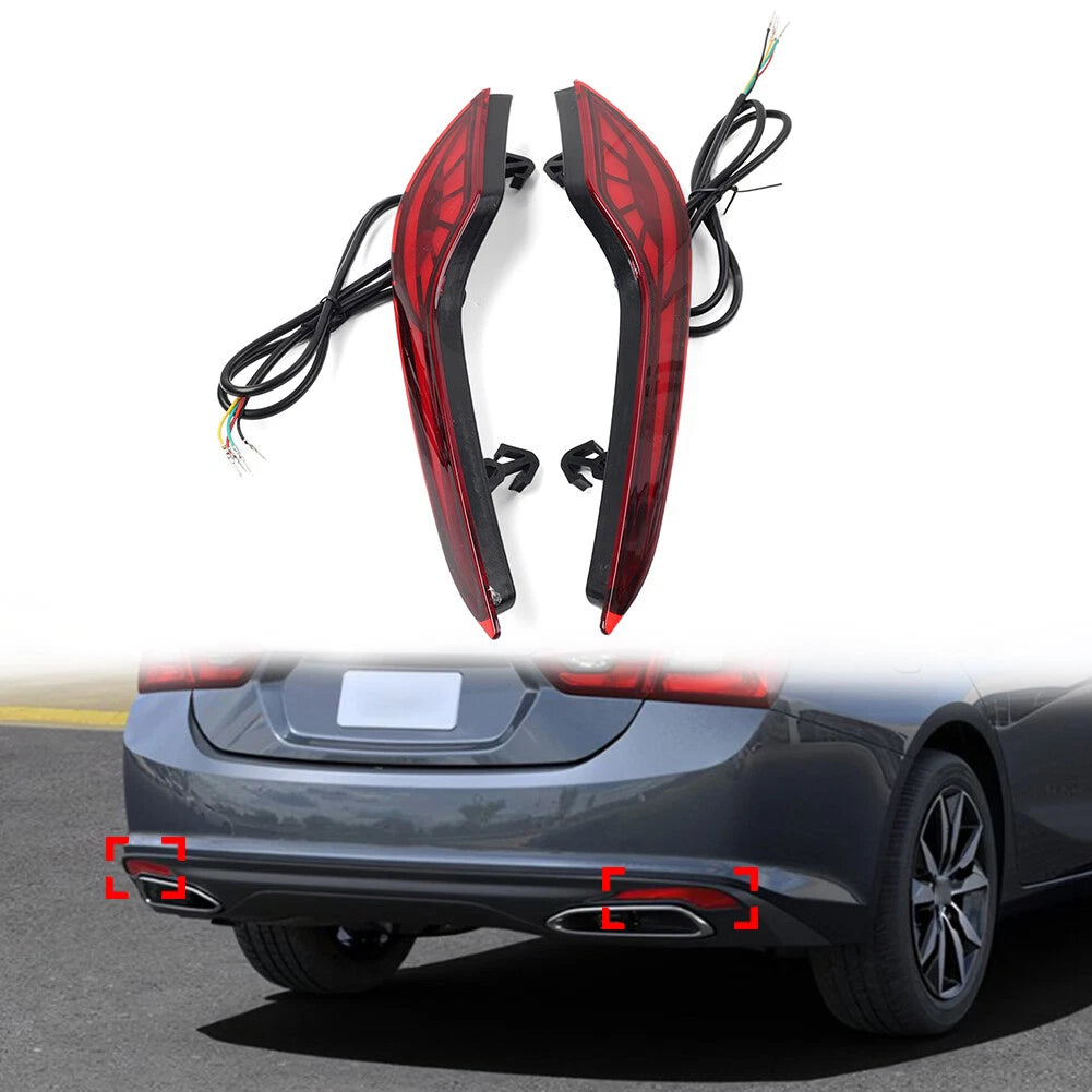 Rear Bumper Lights Tail Lights Turn Signal for Chevrolet Malibu (2019–2023)