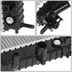 Radiator for Saturn L Sedan LW Wagon V6 (2001–2005) DPI 2607