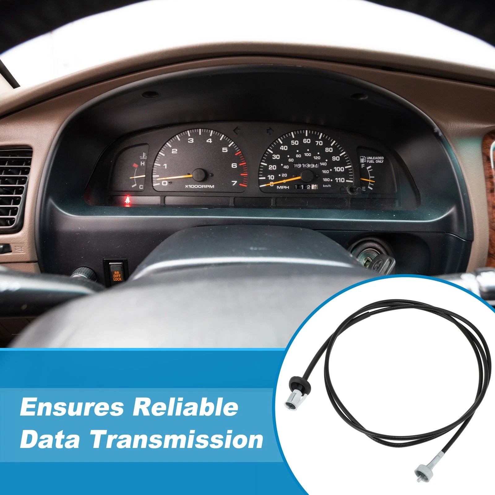 Speedometer Cable No. 8371089124/A0370A0020 for Toyota Pickup 4Runner (1984–1988)