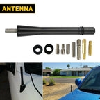 4" Short Black Antenna Mast Aluminum for Toyota Tacoma (1995–2016) PY