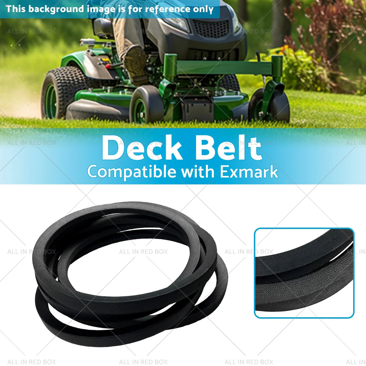 Deck Belt for Exmark Lazer Z 60 (109-8073, 1098073, 135-5774)