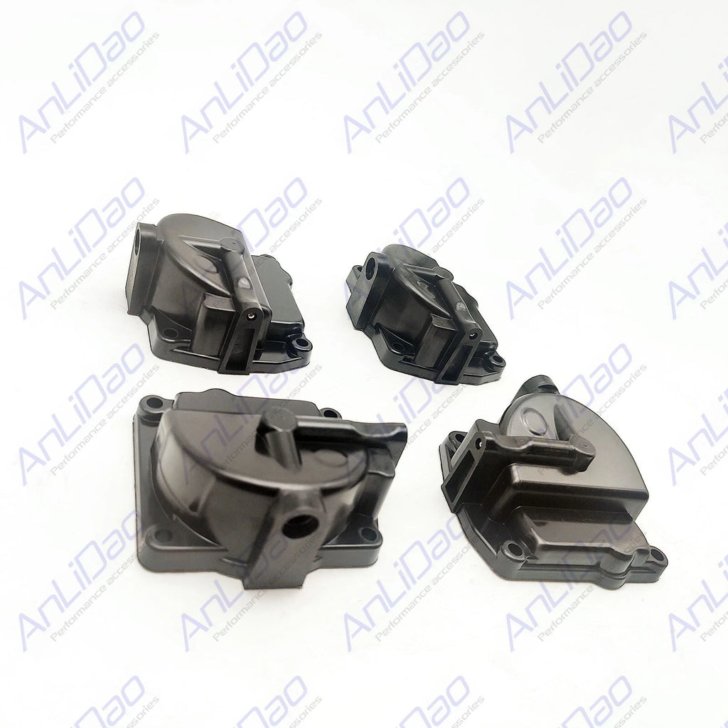 Set of 4 Carburetor Float Bowl Chambers for Johnson Evinrude (0433000, 766418)
