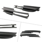 Bumper Grille Set of 2 for BMW 325i 323i 2001-2006 (1999-2006) Black