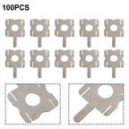 100pcs Nickel U-shaped Accessories for Automotive Applications