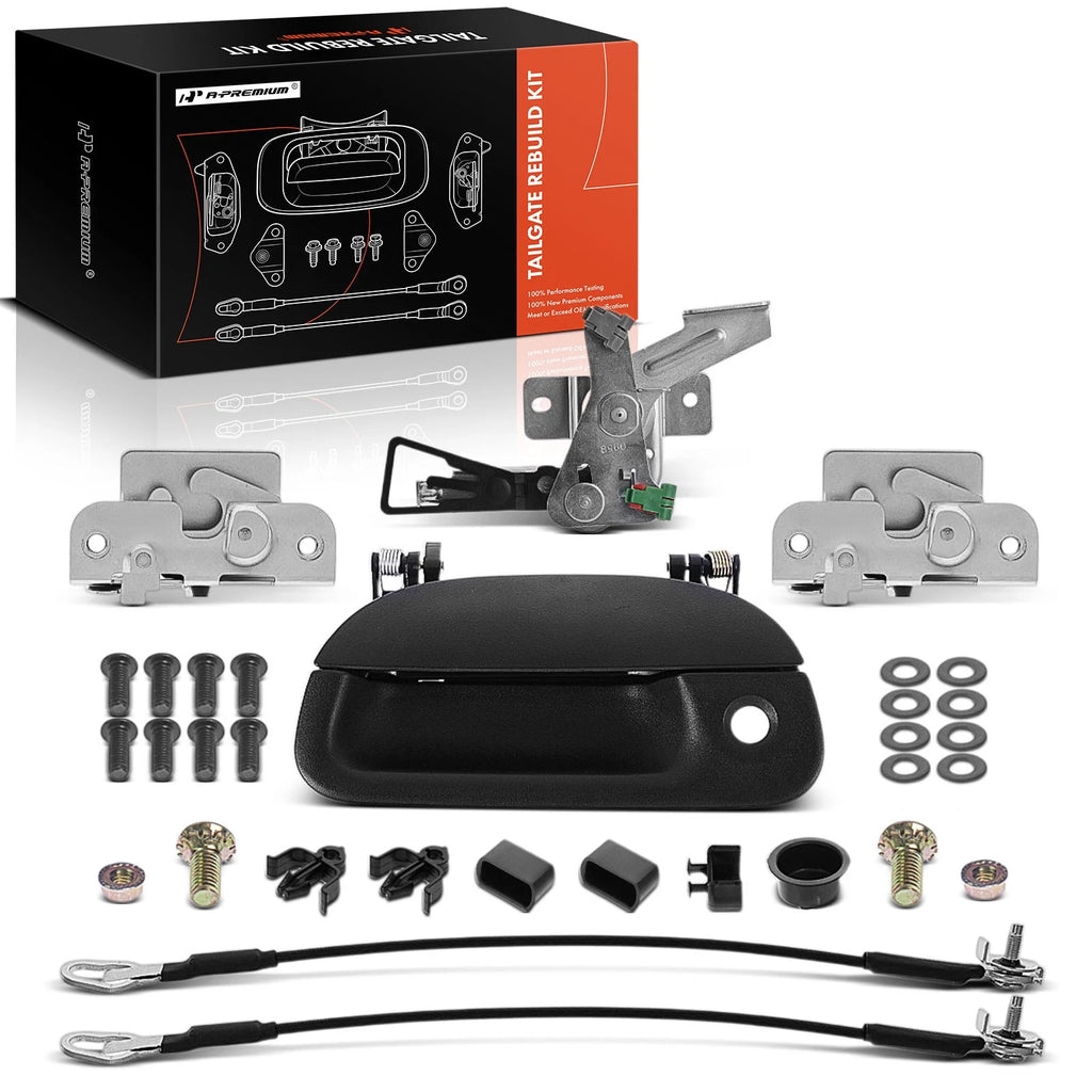Tailgate Hardware Rebuild Kit with Cable for Ford F-150 (2004–2023)