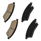 Front Performance Ceramic Brake Pad Kit for Saab 9-4X and Cadillac SRX (2011–2011)