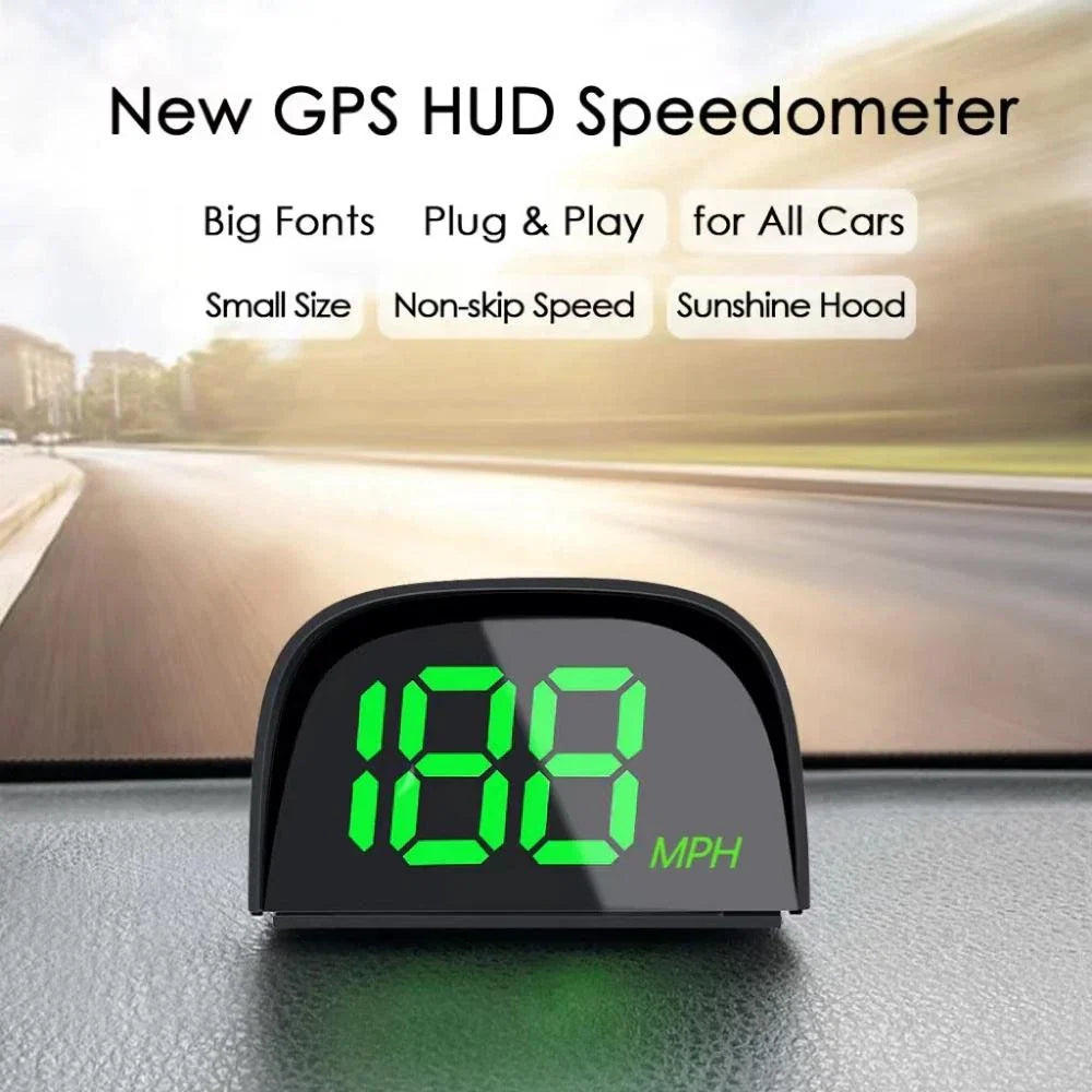 HUD GPS Head-Up Display Speedometer for Car SUV Digital MPH Universal
