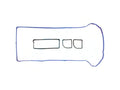 Valve Cover Gasket Set for Mazda Tribute (2005–2006, 2008–2011) WX388VN