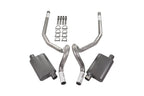 2.5" Dual Exhaust Kit for GM G Body (1978–1988) - 2 Chamber Rear Exit