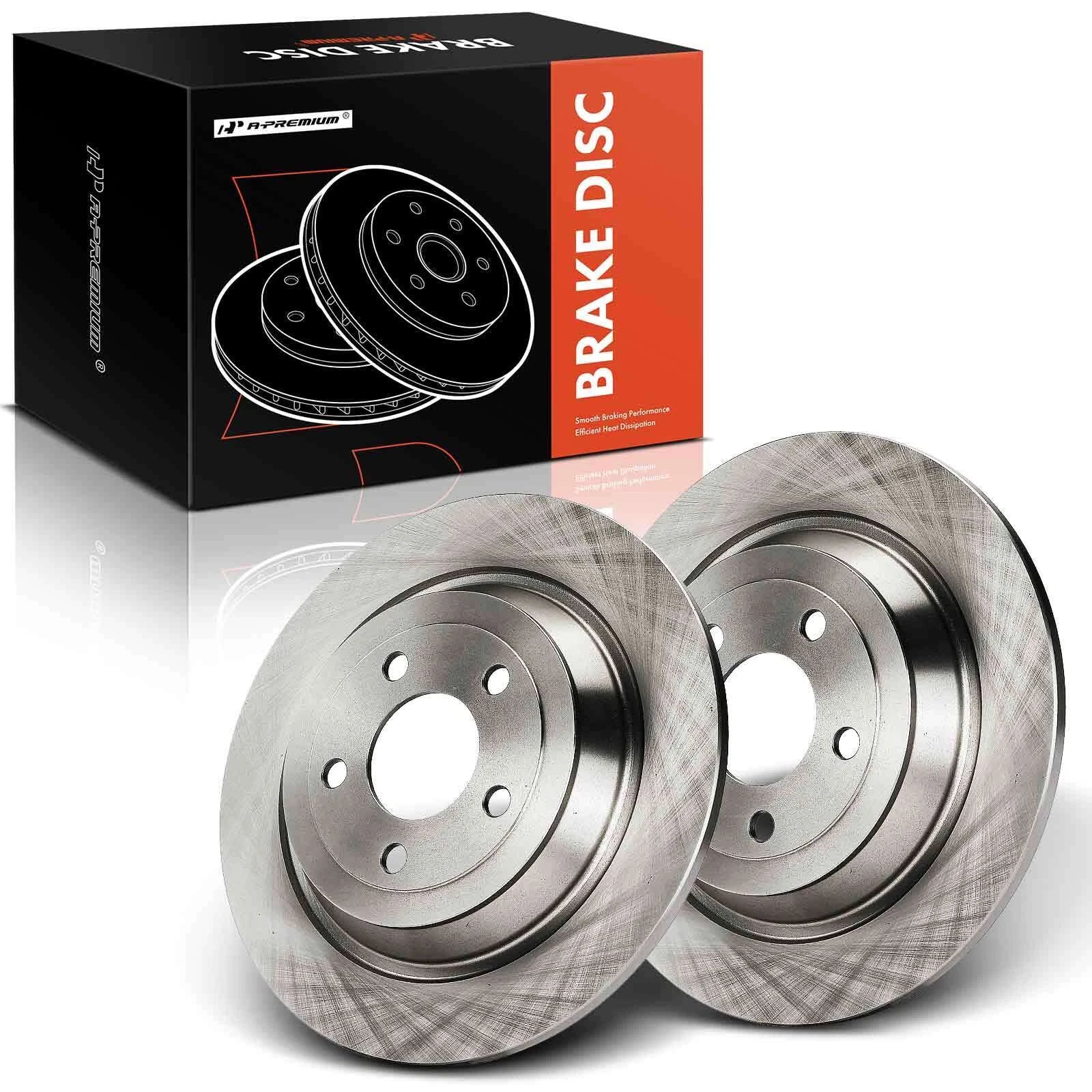 Rear Disc Brake Rotors for Ford Mustang (2015–2022) 320mm