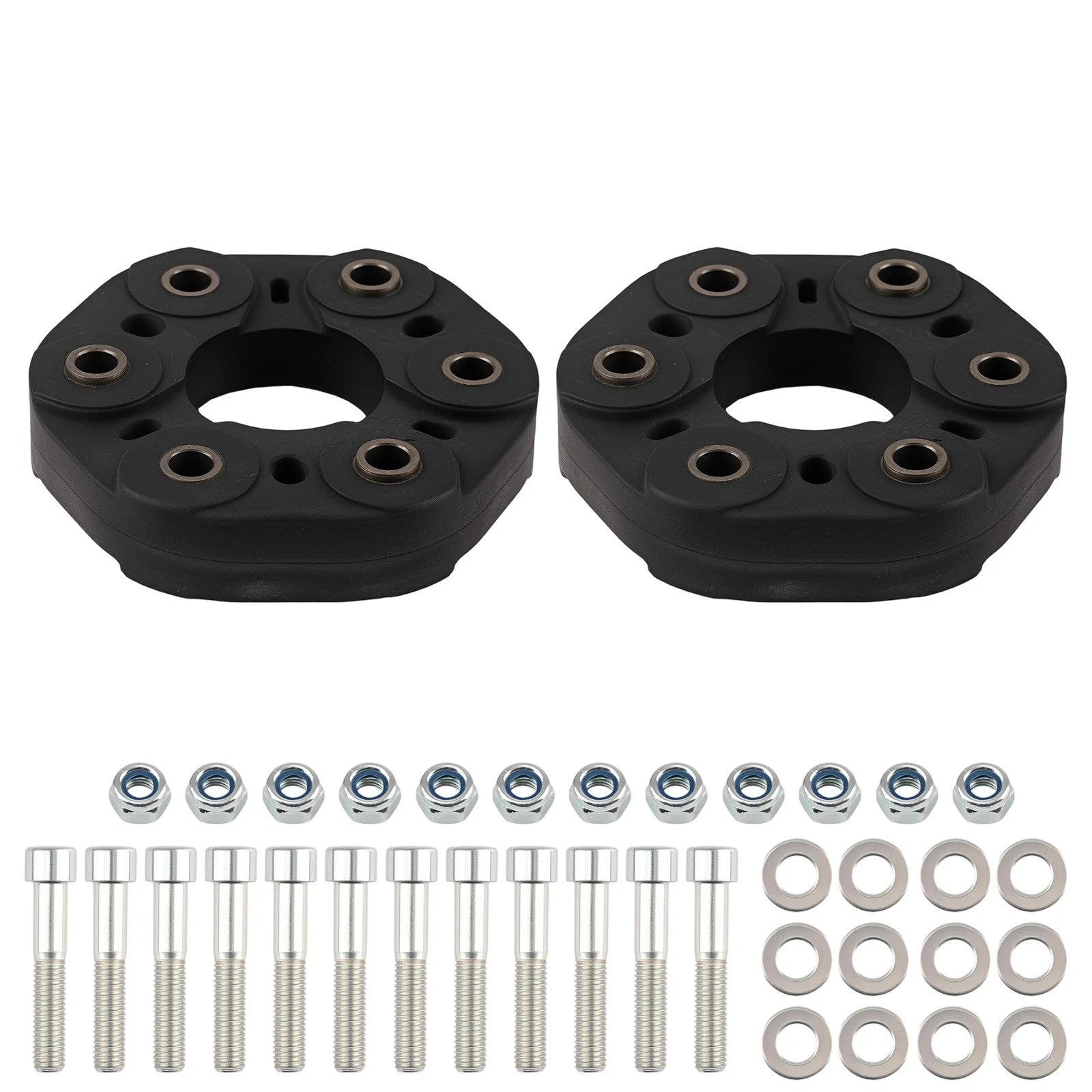 Pair Driveshaft Flex Disc for Mercedes-Benz E350 W211 (2006–2009)