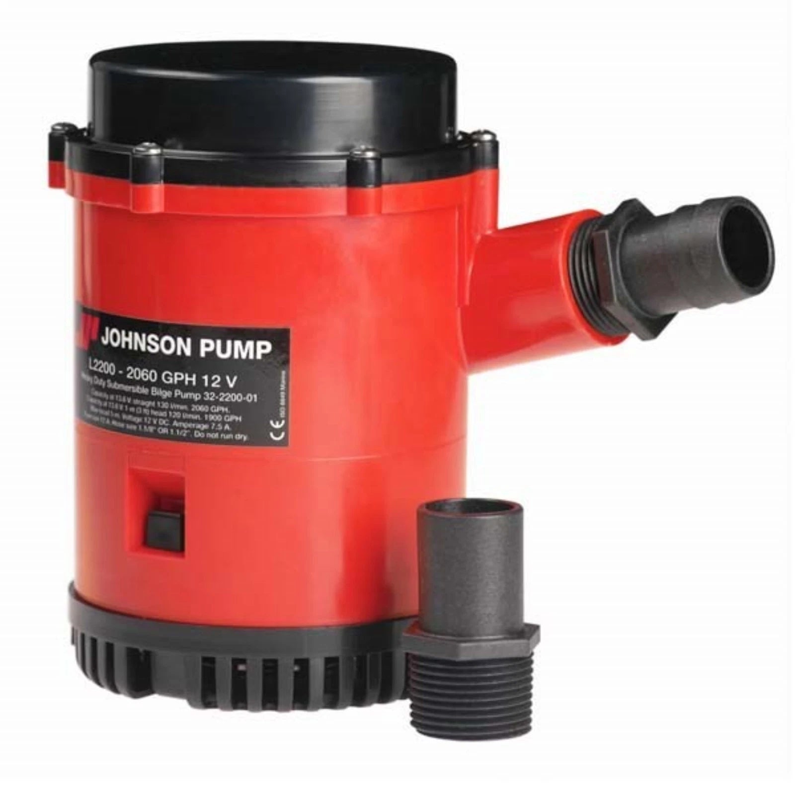 Johnson Pump 22004 Mayfair Magnum Bilge Pump for Marine Applications (2200 GPH)