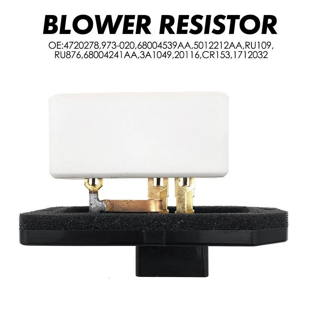 Cooling Fan Motor Resistor Relay for Dodge Ram 1500 2500 3500 (1994–2009)