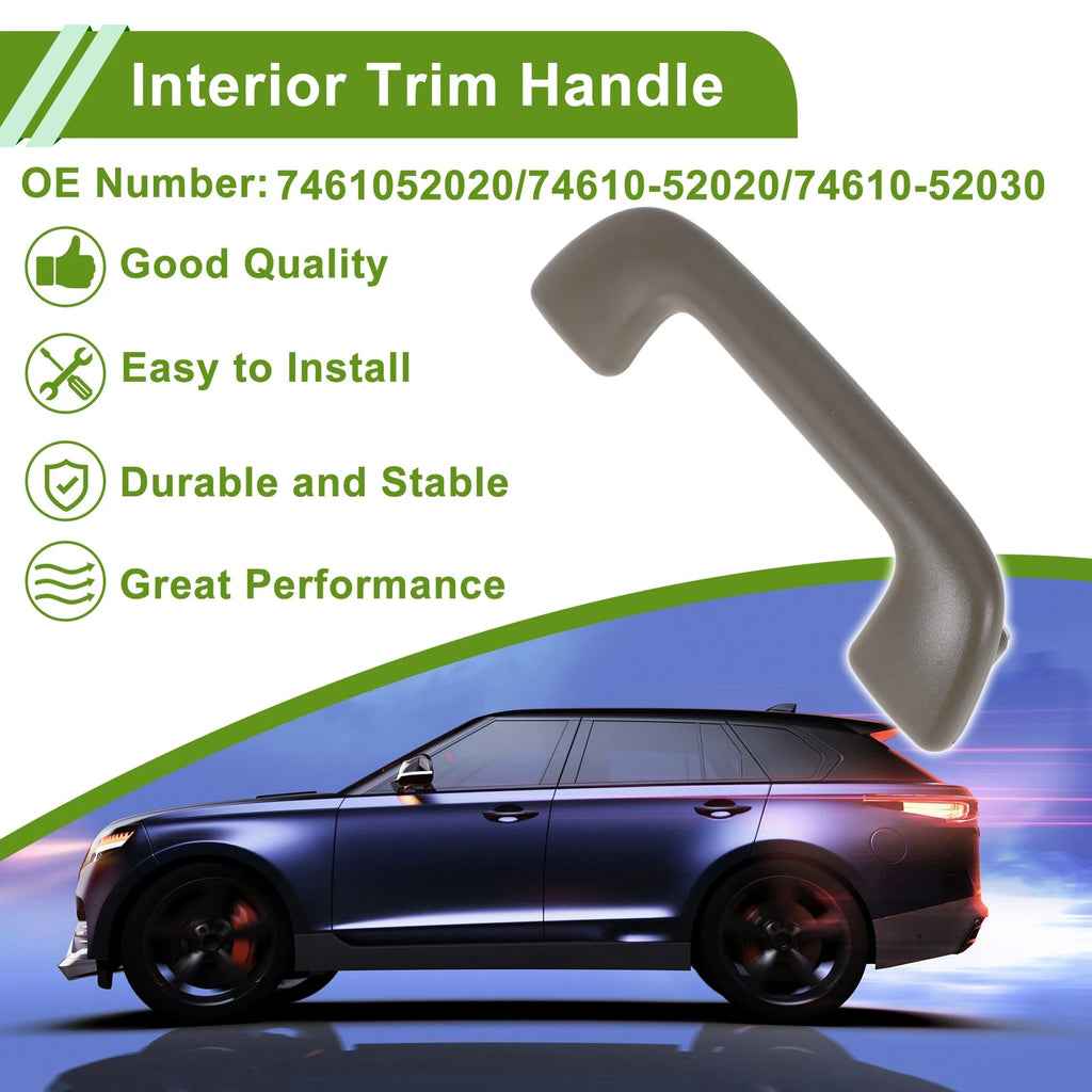 1Pc A Pillar Grab Handle for Toyota Corolla (2009–2013) ABS Beige