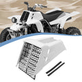 White Gas Tank Side Covers with Radiator Grill for Yamaha Banshee 350 (1987–2006)