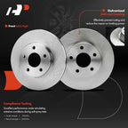 Front Disc Brake Rotors for Chevy Cobalt Pontiac G5 (2007–2010)