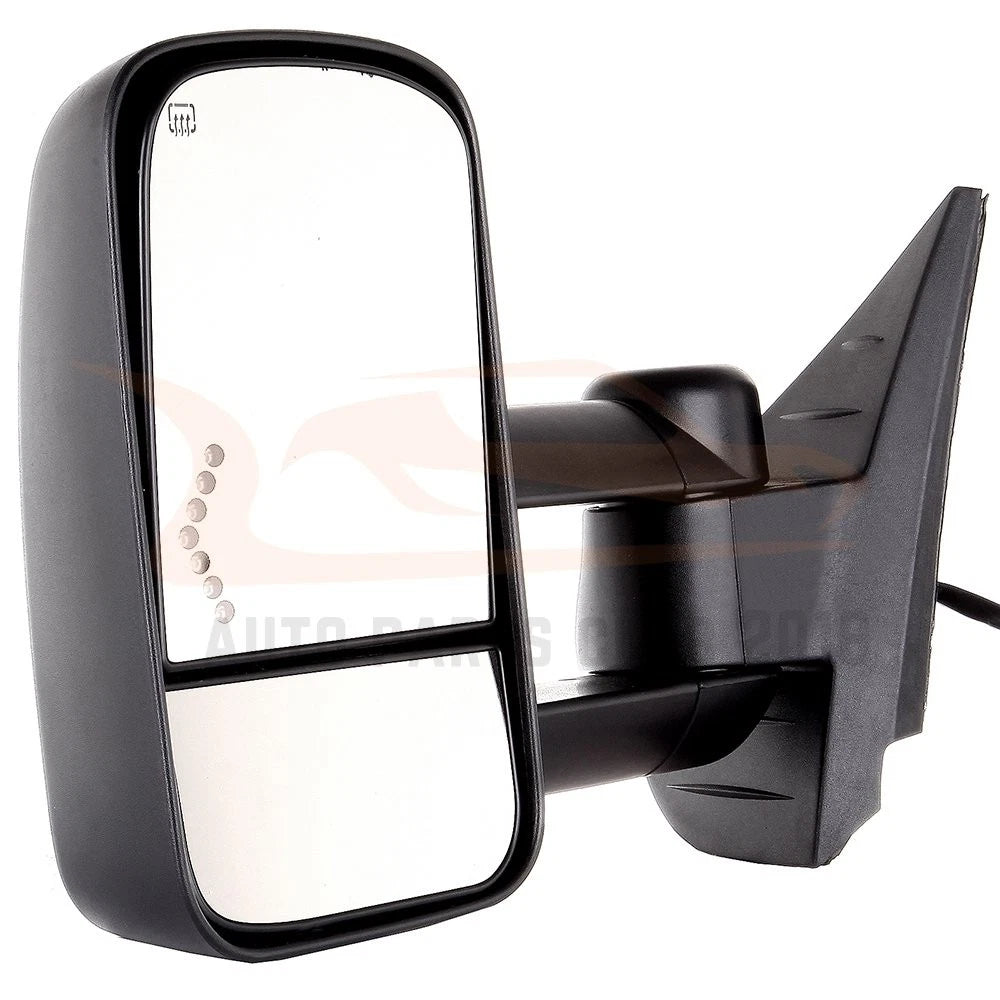 Set of 2 Power Heated Tow Mirrors with Signal for Silverado Sierra (2007–2013)