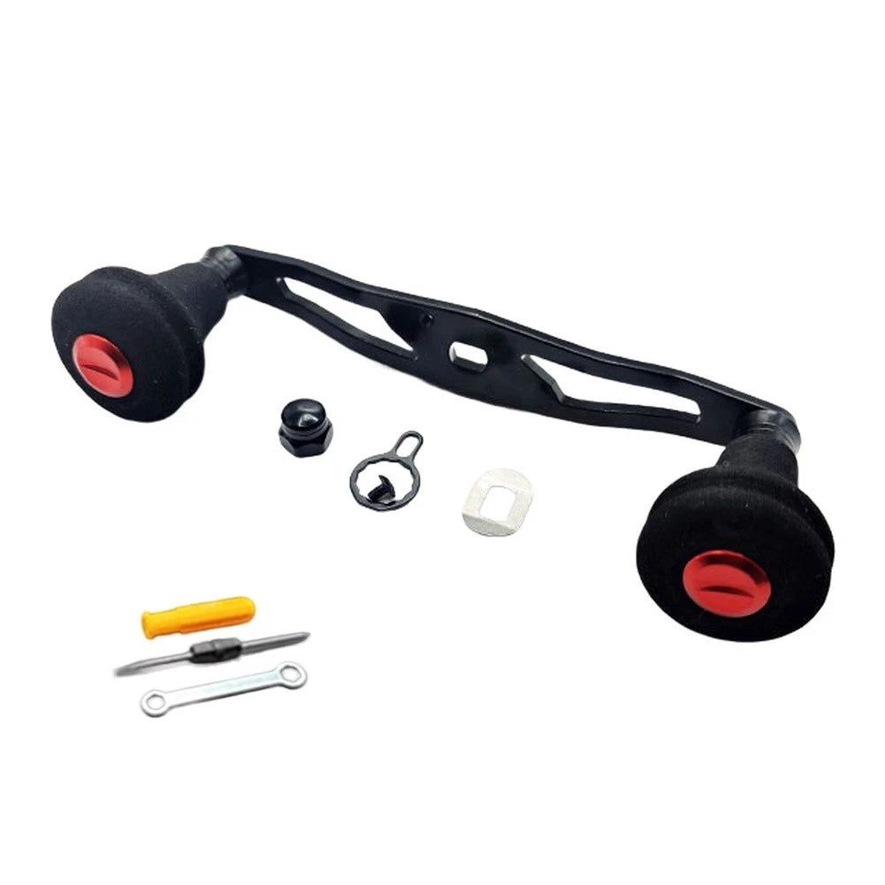 Aluminum Alloy Rocker Handle for Fishing Equipment (120MM Wheelbase)