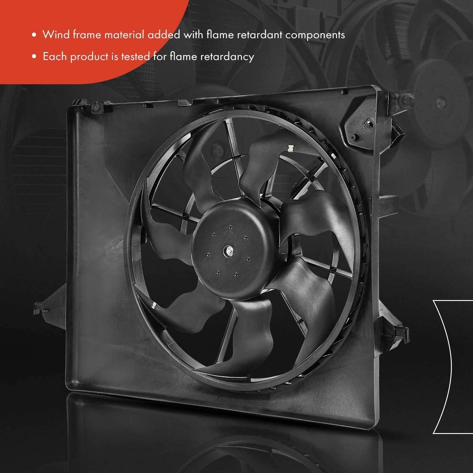 Cooling Fan Assembly with Shroud for Kia Sorento (2014-2015)