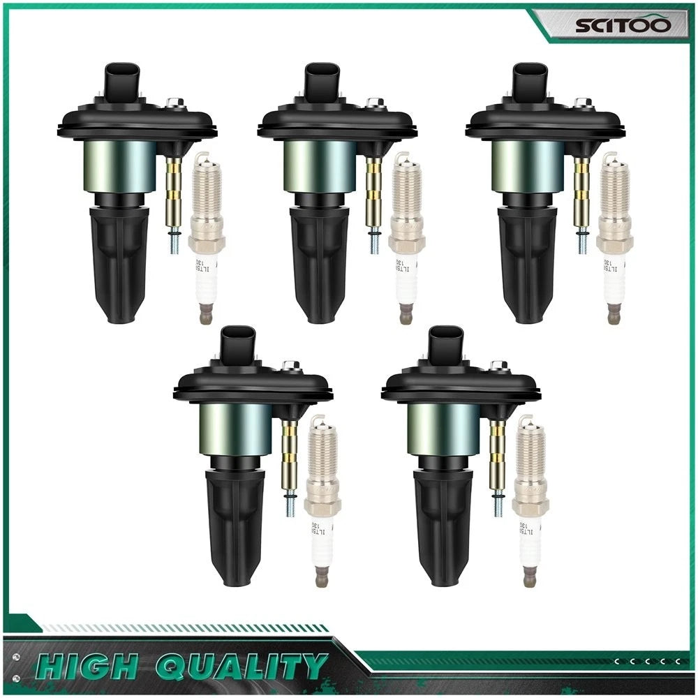 Ignition Coils & Spark Plugs for Chevy Colorado Trailblazer GMC Canyon Envoy (2004–2012)