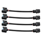 Set of 4 Fuel Injector Conversion Jumper Harness OBD1 to OBD2 for Honda Civic Integra