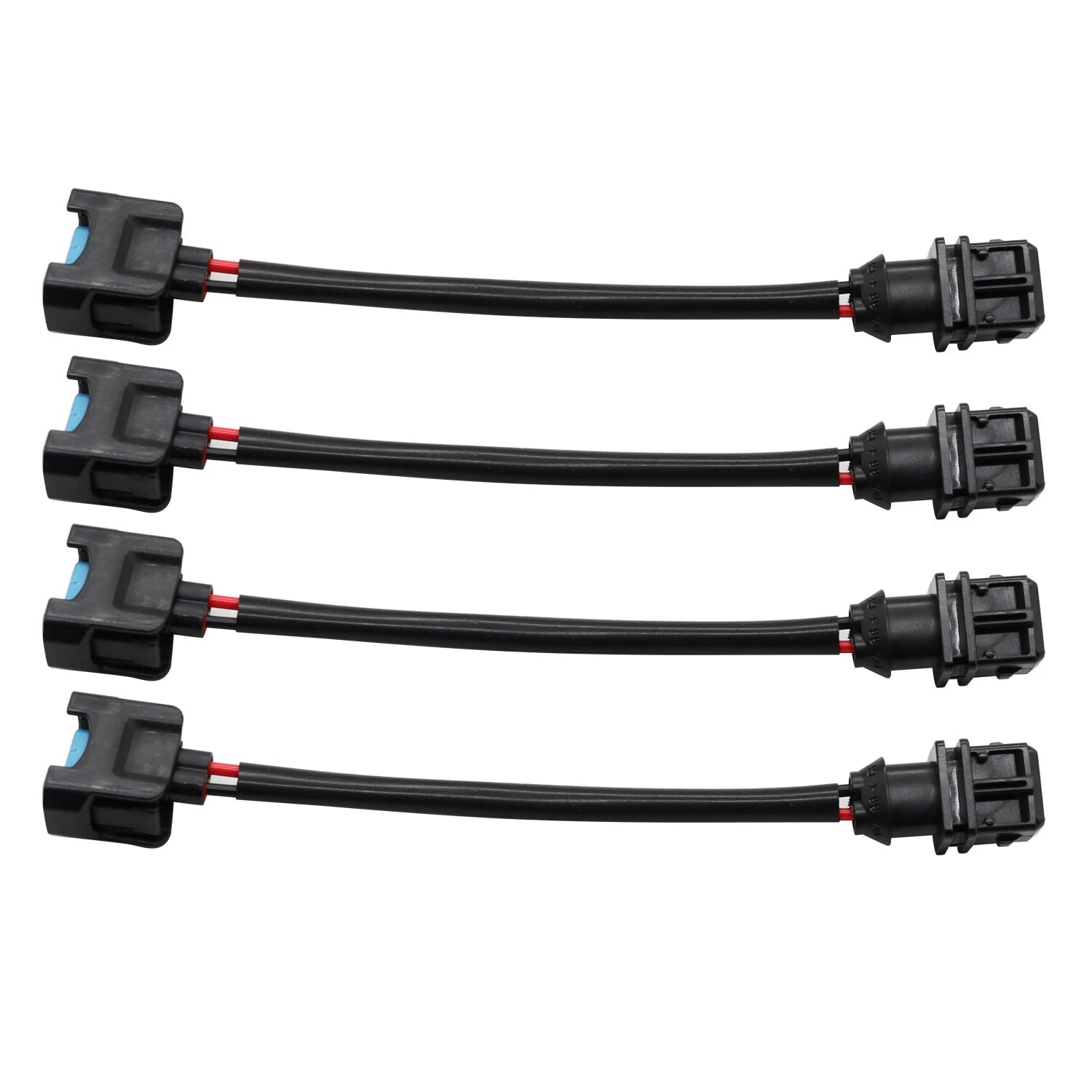 Set of 4 Fuel Injector Conversion Jumper Harness OBD1 to OBD2 for Honda Civic Integra