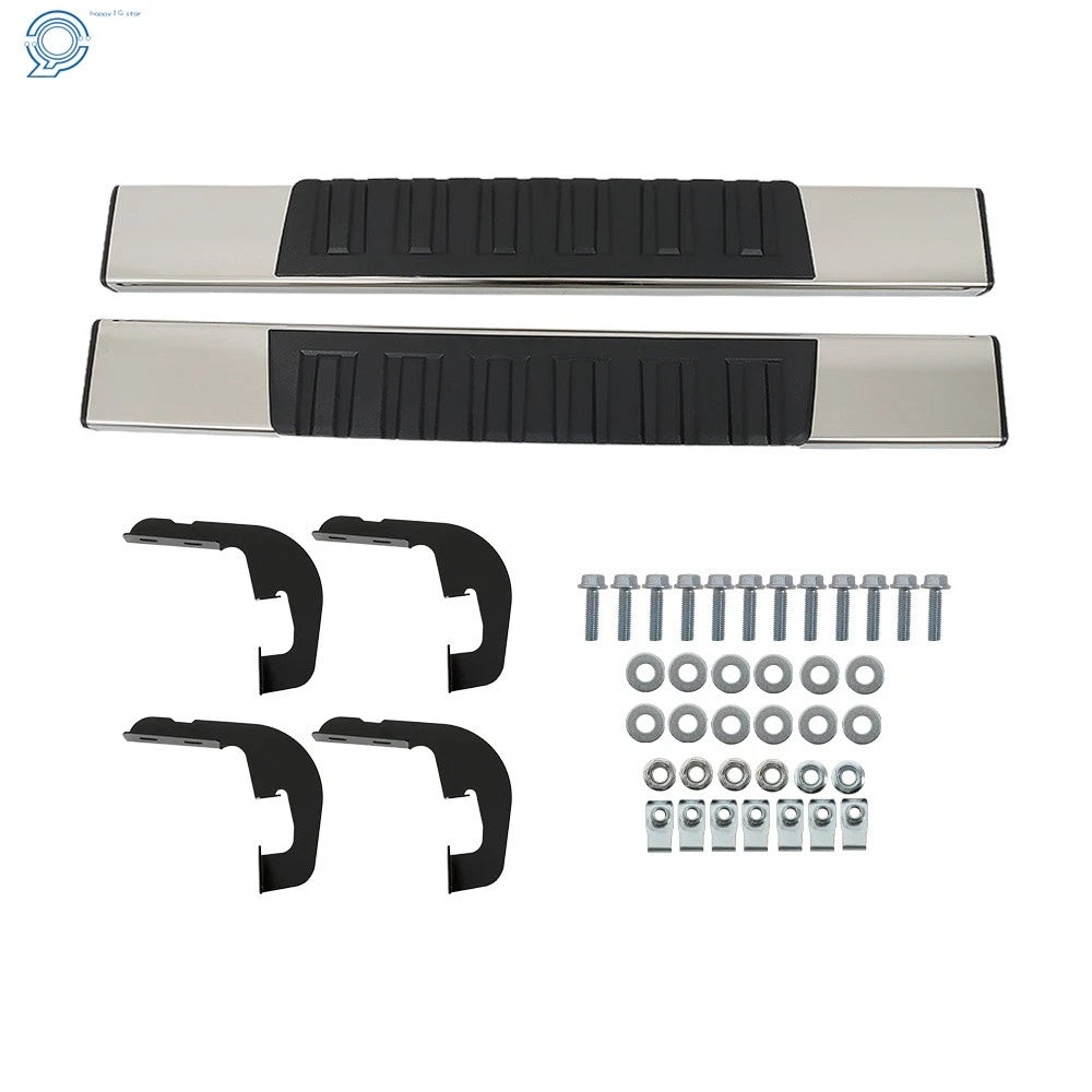 6" Running Boards for Silverado Regular Cab (2007-2018)