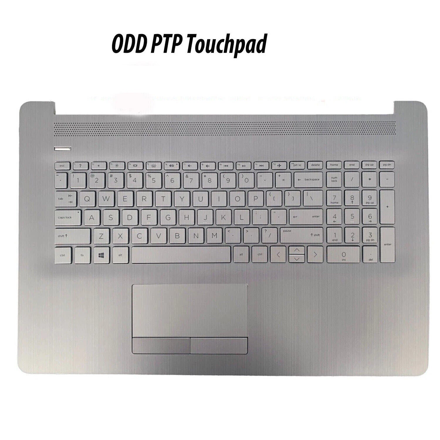Palmrest Keyboard for HP 17-BY 17-CA (2017–2018) L92783-001 Backlit ODD PTP
