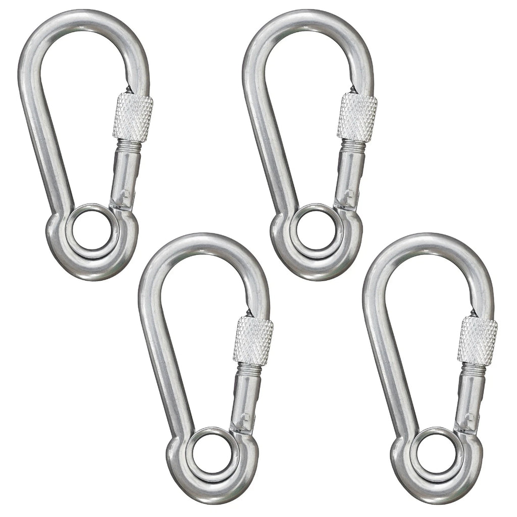 4X Snap Hook with Thimble Eye & Barrel Lock FO455-M4 (3-1/8 inches)