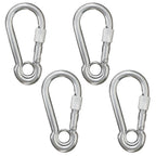 4X Snap Hook with Thimble Eye & Barrel Lock FO455-M4 (3-1/8 inches)