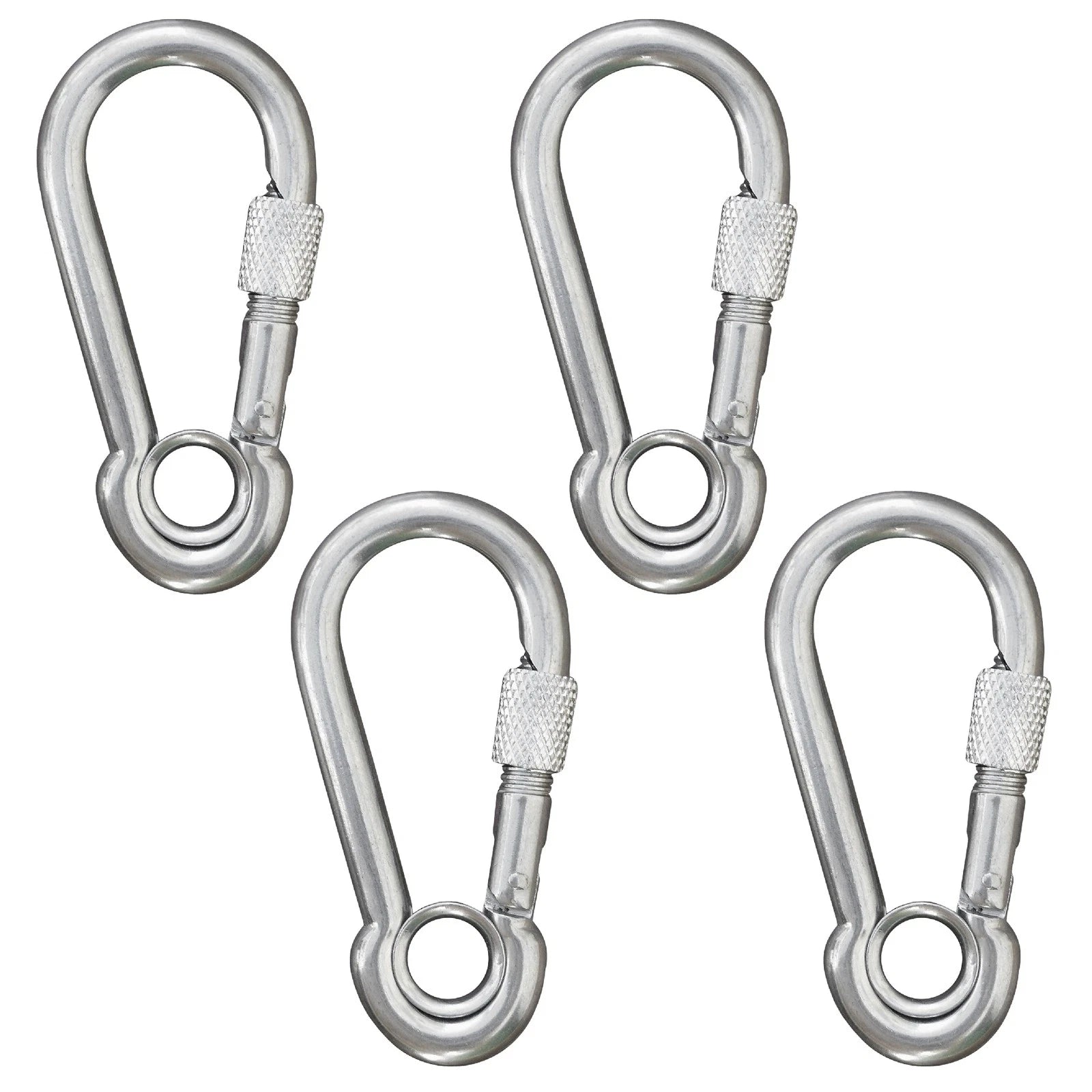 4X Snap Hook with Thimble Eye & Barrel Lock FO455-M4 (3-1/8 inches)