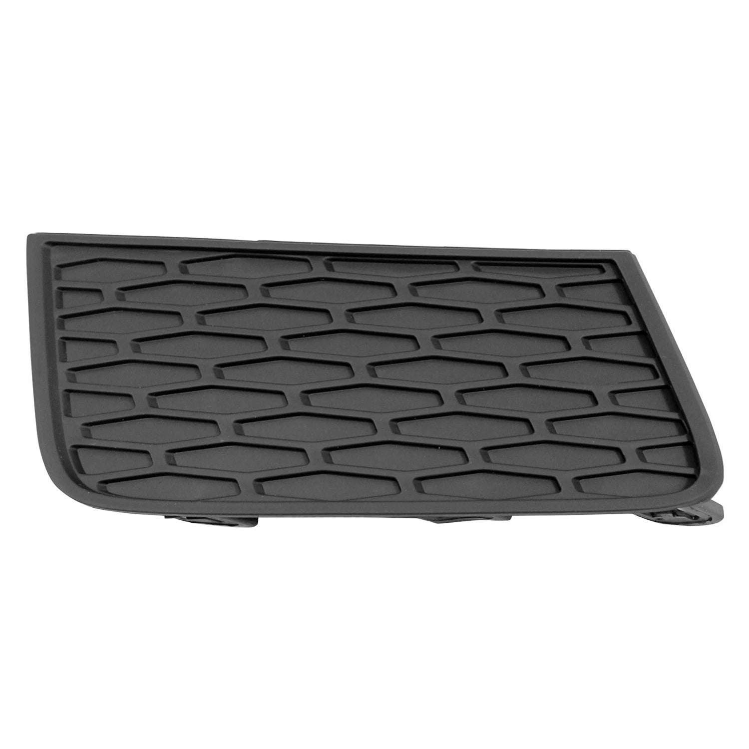 Replacement Black Textured Polypropylene Passenger Side Upper Fog Light Bezel