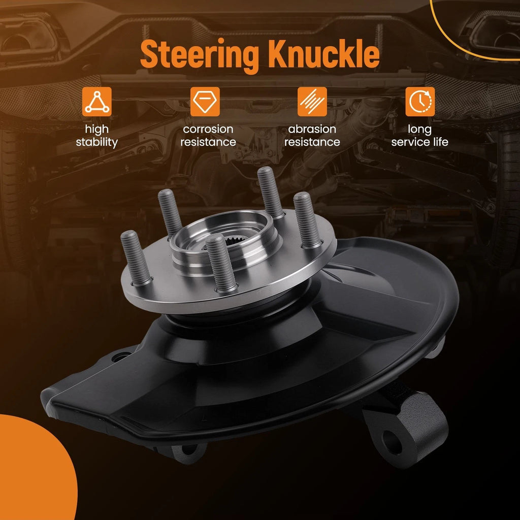 Front LH Steering Knuckle & Wheel Hub Bearing Assembly for Jeep Patriot Dodge (2011–2016)