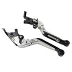Folding Extendable Brake Clutch Levers for Triumph 765 Street Triple R, Speed Twin (2017–2023)