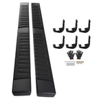 6" Running Board for Chevrolet Silverado 1500 GMC Sierra 2500HD (2007–2019) Aluminum