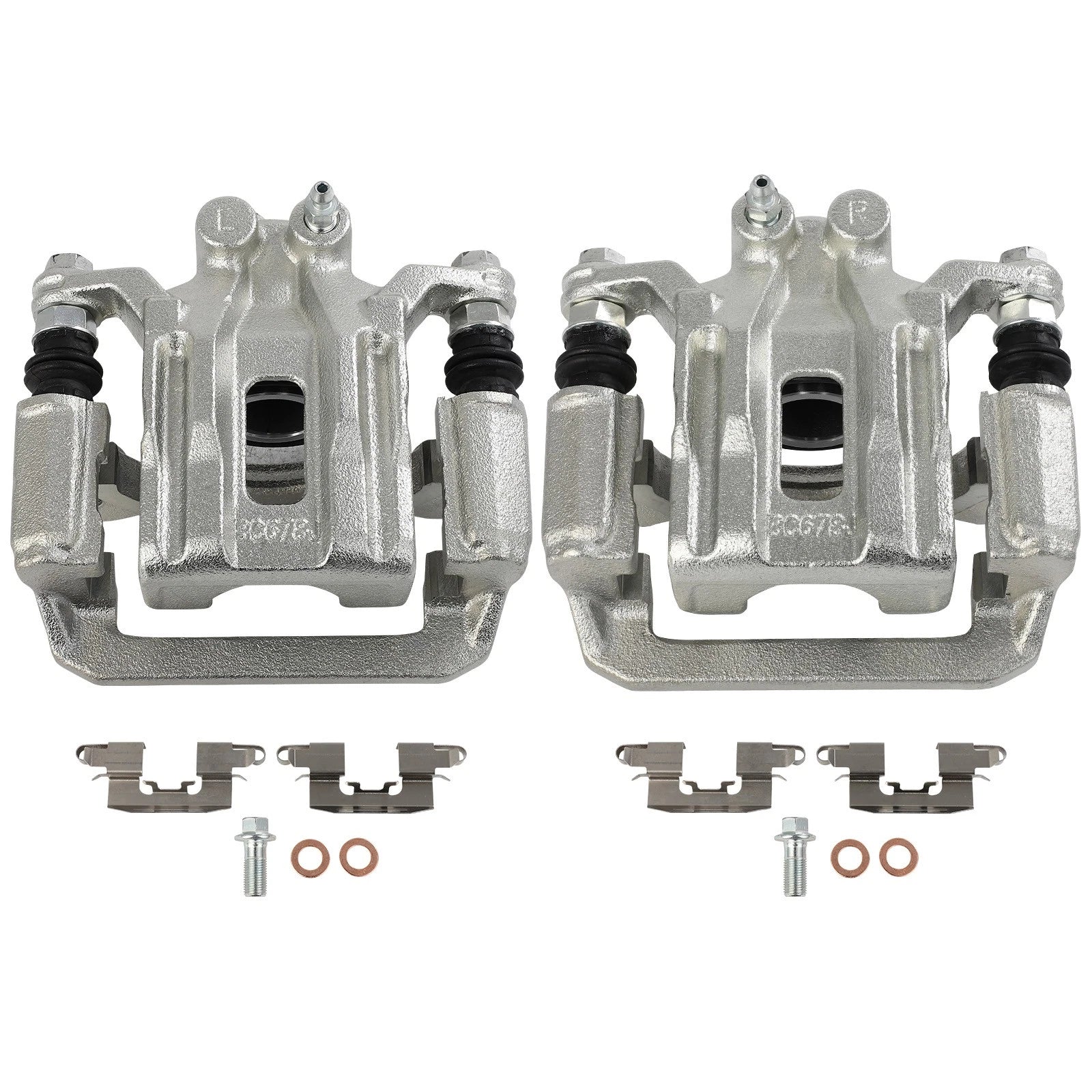 Set of 2 Rear Brake Calipers for Nissan Pathfinder (2005–2012)